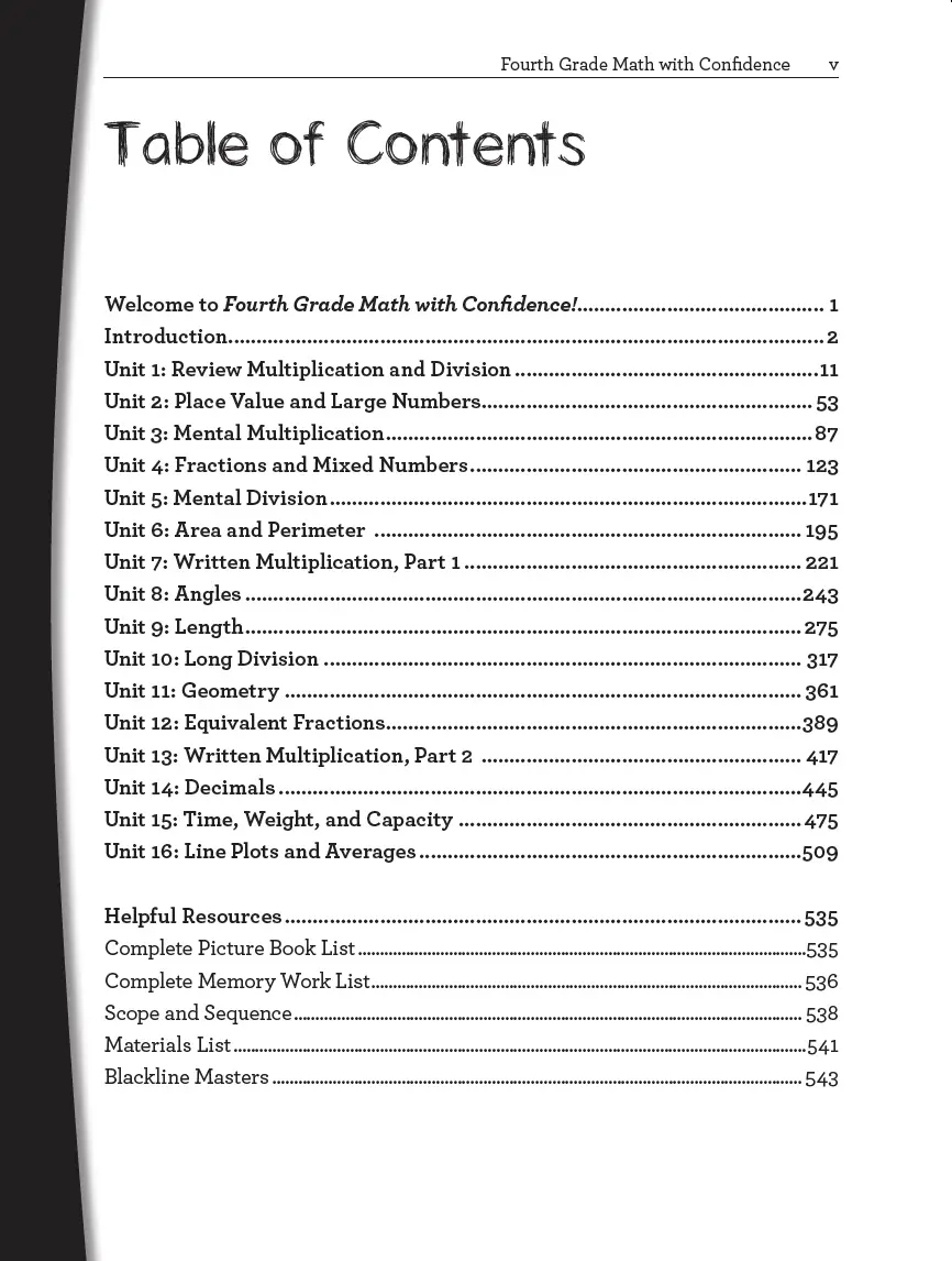 Fourth Grade Math with Confidence Instructor Guide - Image 2