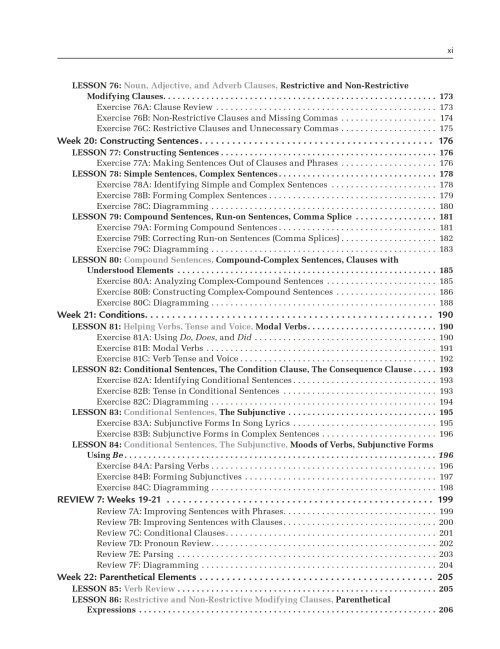 Grammar for the Well-Trained Mind, Revised Key to the Purple Workbook - Image 10
