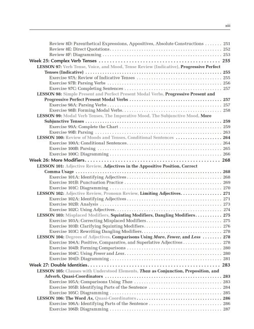 Grammar for the Well-Trained Mind, Revised Key to the Purple Workbook - Image 12
