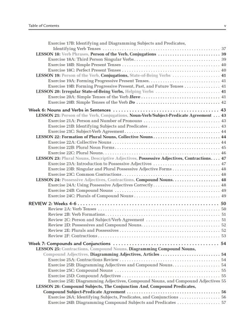Grammar for the Well-Trained Mind, Key to the Red Workbook - Image 4